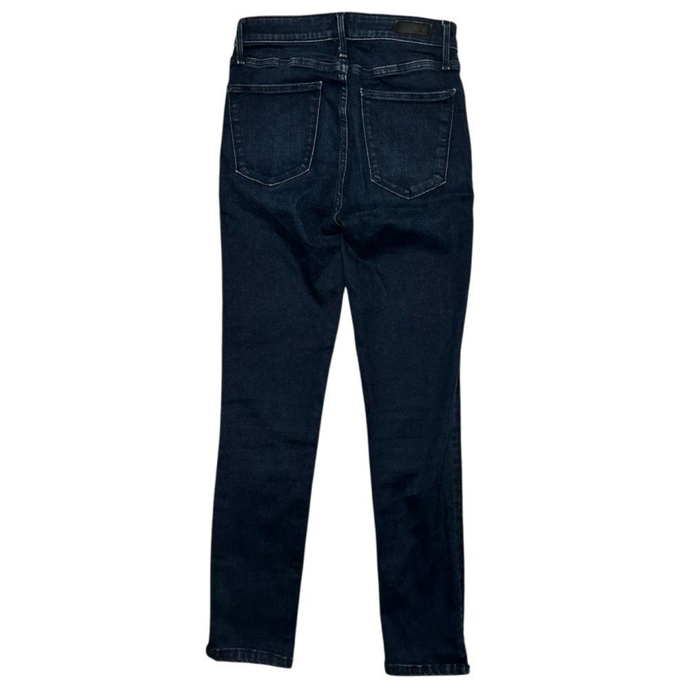 Abercrombie & Fitch Simone High Rise Ankle Split Hem Dark Wash Jeans‎ Sz 24 / 00 - Picture 10 of 10